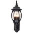 Central Park 3 Light 22" Wall Lantern w/ Clear Beveled Glass