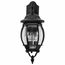 Central Park 3 Light 22" Wall Lantern w/ Clear Beveled Glass