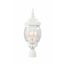Central Park 3 Light 21" Post Lantern w/ Clear Beveled Glass