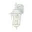 Cornerstone 1 Light 13" Wall Lantern Arm Down w/ Clear Seed Glass