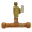 Add-A-Line 1/2 Push Fit x 1/4 OD Compression (No Lead Copper)