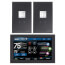 6020 3-Zone Complete Zoning Kit w/ Hub, 2 Secondary Controls & Sensor (Black)