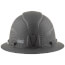 Premium KARBN Pattern Non-Vented Full Brim Hard Hat, Class E