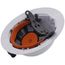 Full-Brim Non-Vented Hard Hat w/ Rechargeable Headlamp, Type 1 Class E (White)