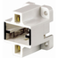 Gx23, Gx23-2 Base, 2-pin, Compact Fluorescent Lampholder, Bottom Screw-down (Black) White Body