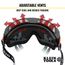 Gray Replacement Lens for Safety Goggles, Anti-Fog, Anti-Scratch