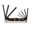9 Piece, Fold-up Hex Key Set (5/64" to 1/4")