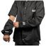 Flame-Resistant Welding Jacket w/ Removable Welding Sleeves - XL (Black)