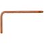 1/2" Male Sweat Copper Stub Out Elbow (6" x 12")