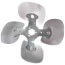 20" 4 Blade Heavy Duty Condenser Fan, CW, 23-Degree Pitch