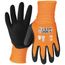 Cut Level A1 Winter Knit Dipped Gloves, Touchscreen Capable (Large)