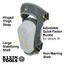Non-Marring Heavy Duty Stabilizer Knee Pad (2 Pack)