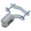 Porcelain Wire Holder with Steel Clip