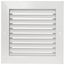 8" x 8" (Wall Opening Size) Extruded Aluminum Return Grille (RH45 Series)