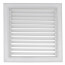 10" x 10" (Wall Opening Size) Extruded Aluminum Return Grille (RH45 Series)