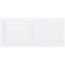 20" x 8" (Wall Opening Size) Extruded Aluminum Return Grille (RH45 Series)