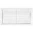 20" x 10" (Wall Opening Size) Extruded Aluminum Return Grille (RH45 Series)