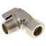 1/2" Nom Compression (5/8" OD) x 1/2" Female Solder or 1/2" MIP Angle Stop & Isolation Valve, Lead Free (Chrome Plated)