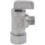 1/2" Nom Comp (5/8" OD) x 3/8" OD Comp Angle Supply Stop, Lead Free (Chrome Plated)