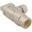 1/2" Female CPVC x 3/8" OD Comp, Angle Supply Stop, Lead Free (Chrome Plated)