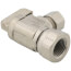 3/8" FIP x 3/8" OD Compression Angle Stop Valve, Lead Free (Chrome Plated)