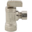 3/8" FIP x 3/8" OD Compression Angle Stop Valve, Lead Free (Chrome Plated)