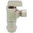 1/2" Female Press x 3/8" OD Comp Angle Supply Stop, Lead Free (Chrome Plated Brass)