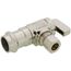 1/2" Female Press x 3/8" OD Comp Angle Supply Stop, Lead Free (Chrome Plated Brass)