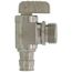 1/2" Expansion PEX x 1/2" NPSM Angle Supply Stop, Lead Free (Chrome Plated)