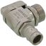 1/2" Expansion PEX x 1/2" NPSM Angle Supply Stop, Lead Free (Chrome Plated)