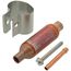 3t R410a 3/8" sweat Thermal Expansion Valve W/ Bleed, 611056