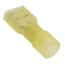 Fully Insulated Female Slip-On Solderless Terminal, 12-10 AWG (50-Pack)