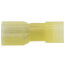 Fully Insulated Female Slip-On Solderless Terminal, 12-10 AWG (50-Pack)