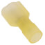 Fully Insulated Male Slip-On Solderless Terminal, 12-10 AWG (50-Pack)