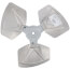 18" 3 Blade Condenser Fan Blade, CCW, 26-Degree Pitch