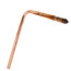 1/2" Male Sweat Copper Tub Spout Stub Out Elbow (10" x 7")