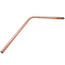 1/2" Male Sweat Copper Tub Spout Stub Out Elbow, No Lead (13" x 9")