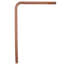 1/2" Male Sweat Copper Tub Spout Stub Out Elbow, No Lead (13" x 9")
