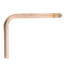 1/2" Male Sweat Copper Tub Spout Stub Out Elbow (5" x 7")