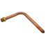 1/2" MIP Swivel Copper Tub Spout Stub Out Elbow (5" x 7")