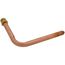 1/2" MIP Swivel Copper Tub Spout Stub Out Elbow (5" x 7")