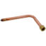 1/2" FIP Swivel Copper Tub Spout Stub Out Elbow (6" x 7")