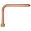 1/2" FIP Swivel Copper Tub Spout Stub Out Elbow (5" x 7")