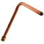 1/2" MIP Copper Swivel Tub Spout Stub Out Elbow (8" x 7")