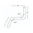 1/2" CTS Offset Tub Spout Elbow, Spun Right, No Lead (8" x 8" x 7")