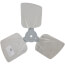 22" 3-Blade Heavy Duty Condenser Fan Blade, CW, 28-Degree Pitch