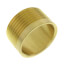 1" Female Sweat x 1" MIP Full Slip Brass Male Adapter