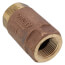 1" FNPT Soft Seat Bronze Spring Check Valve w/ EPDM Seat