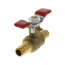 1/2" PEX x 1/2" PEX Ball Valve, T-Handle (Lead Free)