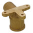 3/4" CxF Brass 90-Degree Drop Ear Elbow, 3 Ears